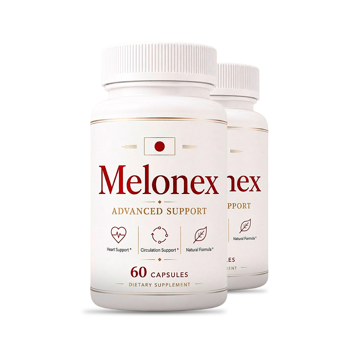 Melonex Advanced Support two-bottle package
